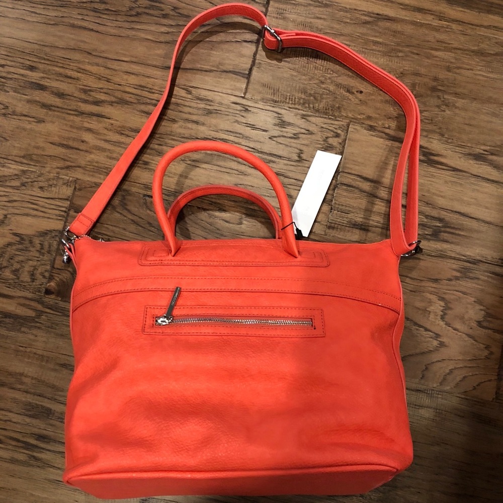 BCBGeneration Quinn Convertible Satchel, Flamingo